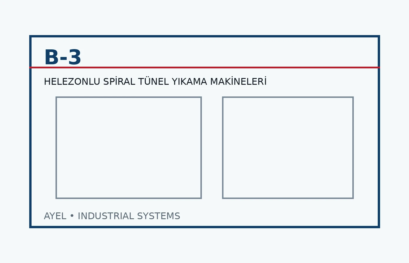 Helezonlu Spiral Tünel Yıkama Makineleri