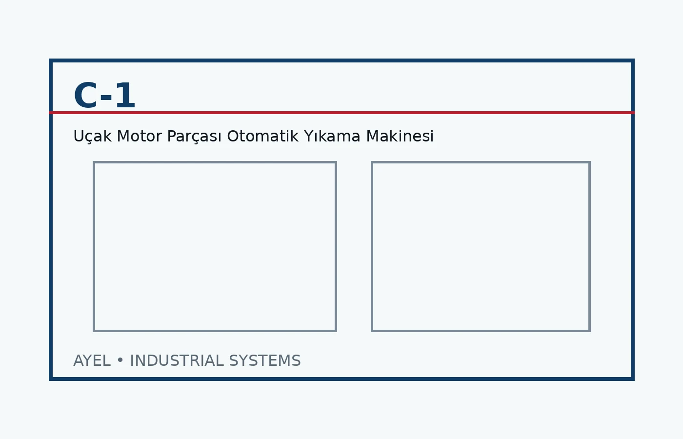Uçak Motor Parçası Otomatik Yıkama Makinesi